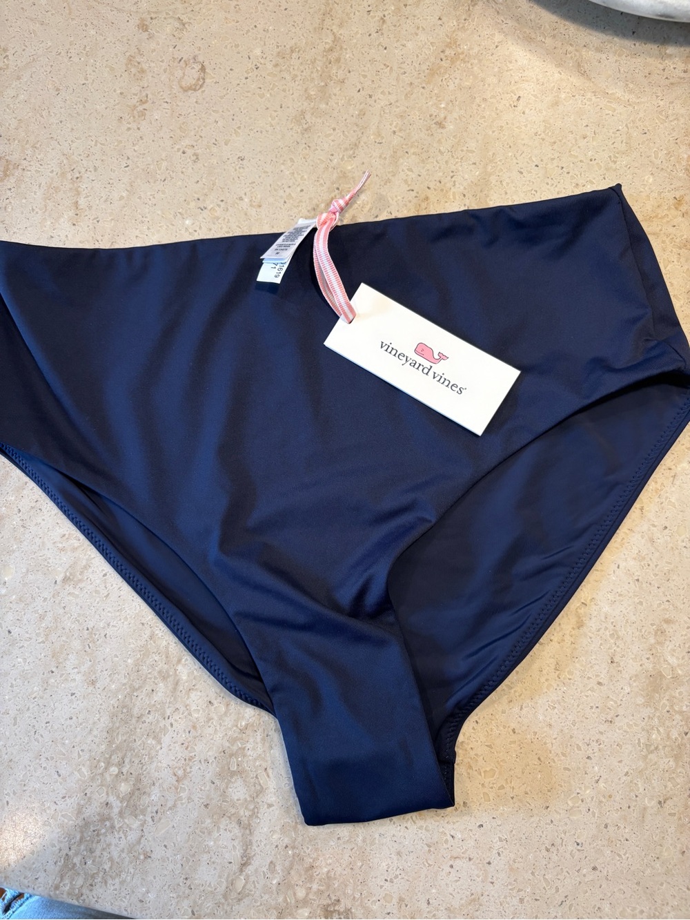NWT Vineyard Vines Women's Navy Bikini Bottom